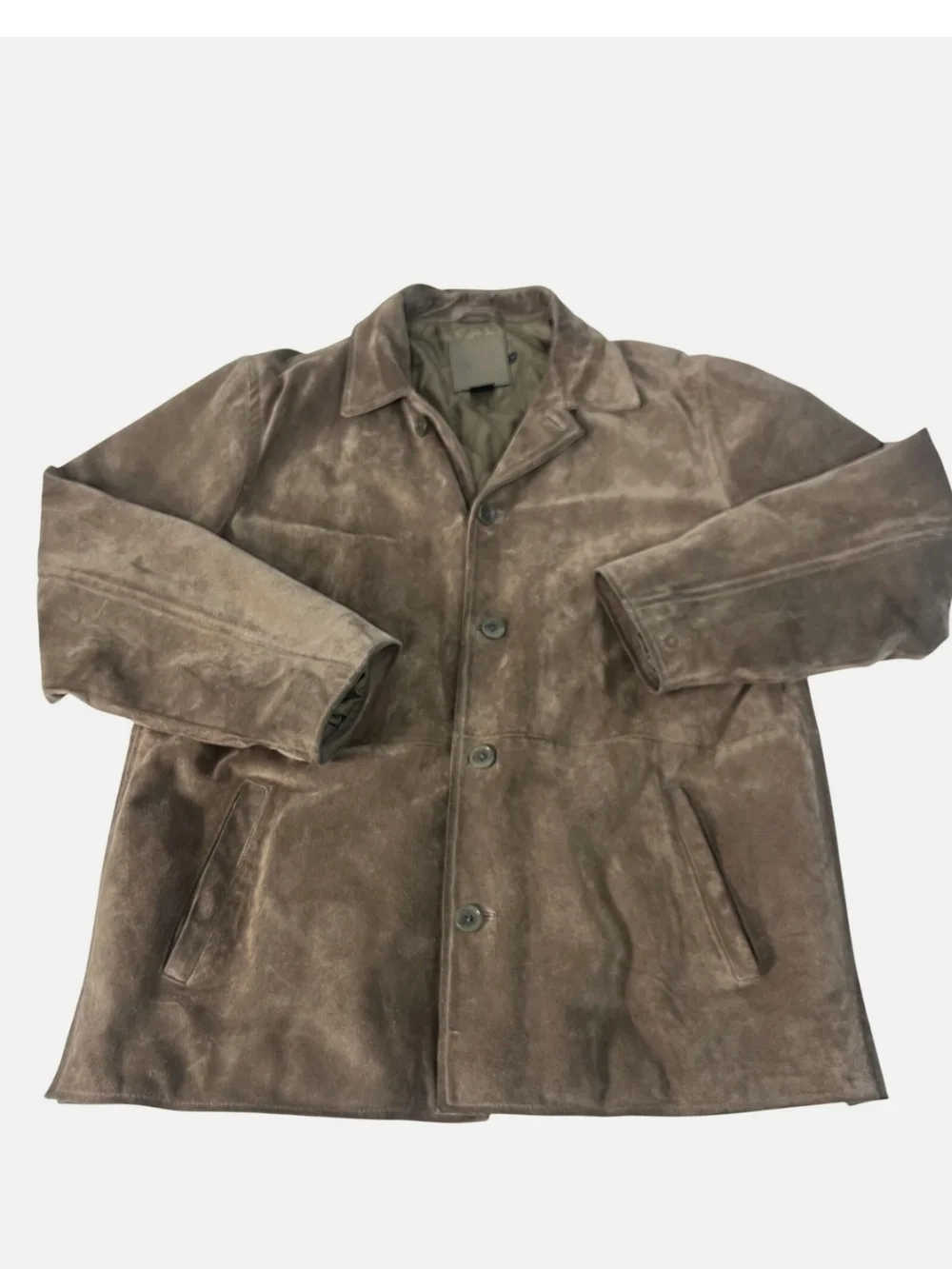 J. Crew Brown Suede Coat